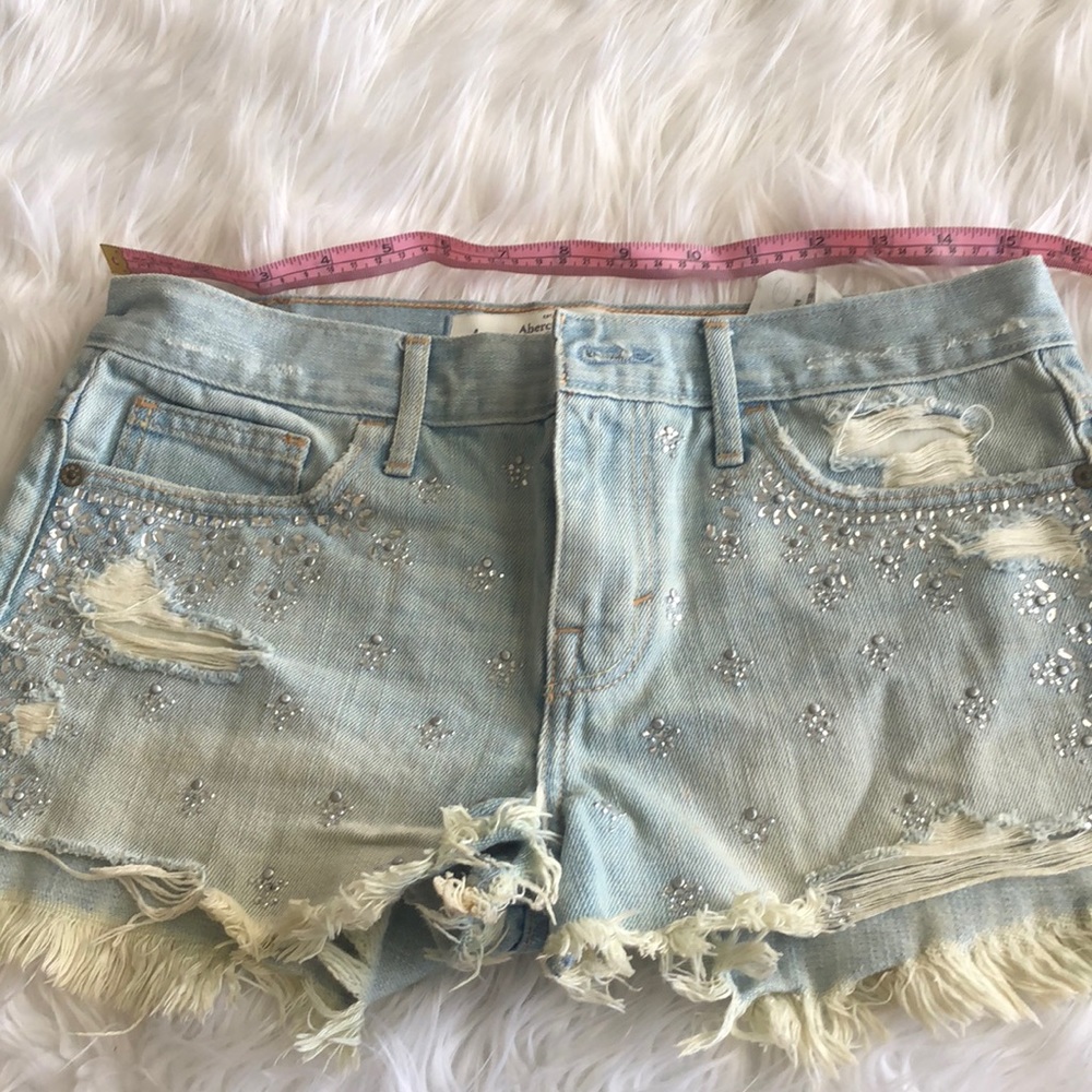 Jeweled Abercrombie & Fitch shorts
